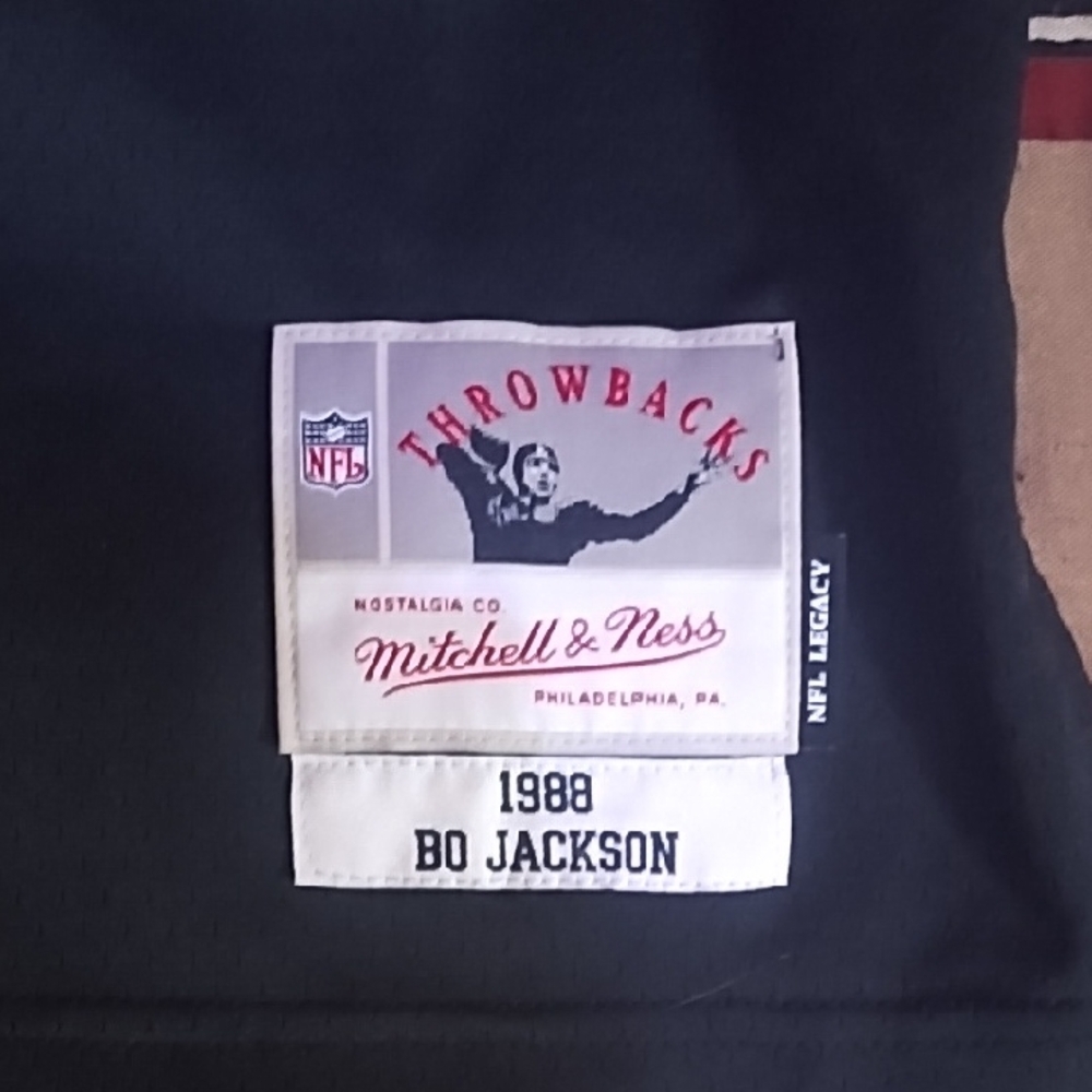 Mitchell & Ness Black Throwback Jersey